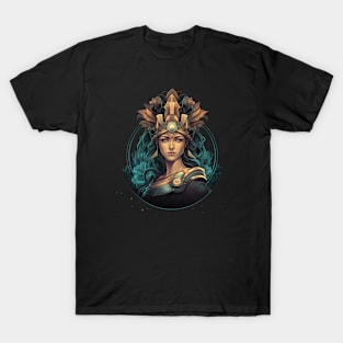 Athena, Greek Goddess of Wisdom and War T-Shirt